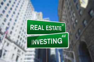Real Estate Investing street signs